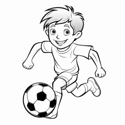 coloring football