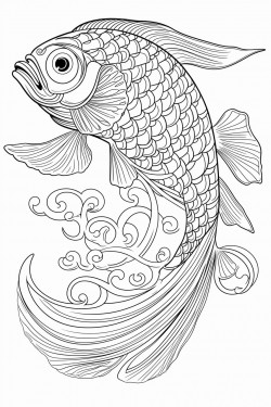 fish swimming in the sea