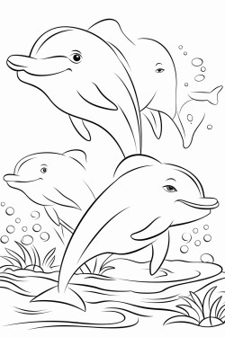 des dauphins