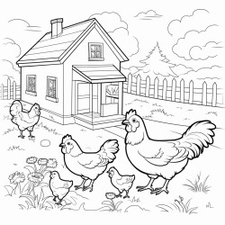 farmhouse chickens