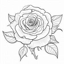 red rose