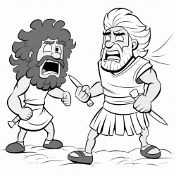 goliath mocking david