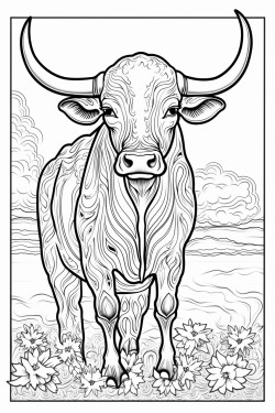a texas cow