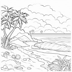 a beach inspired by hawaii