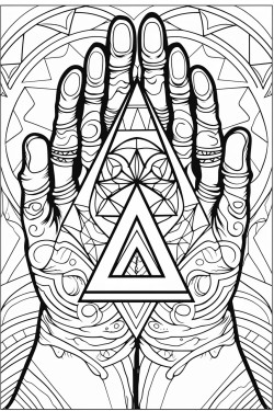 the hands with the rich triangle
