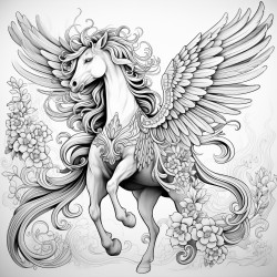 unicorns pegasus horses