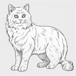 realistic cat