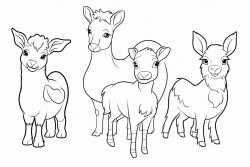 simple farm animal designs