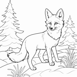 un renard qui lit