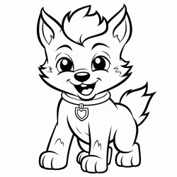 lobo bueno animado