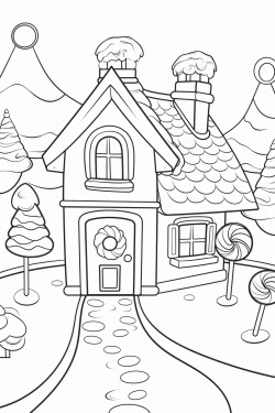 houses made of sugar