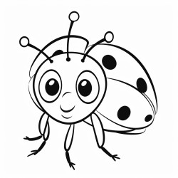 a cute ladybug