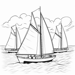 course de voiliers