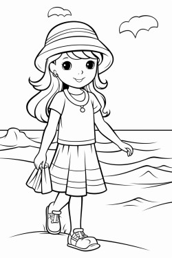 girl of the beach
