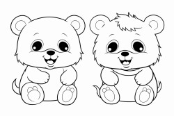 baby bears play