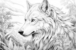 fresque animaux du monde