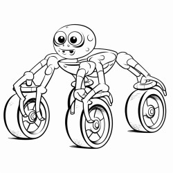 spider on roller skates