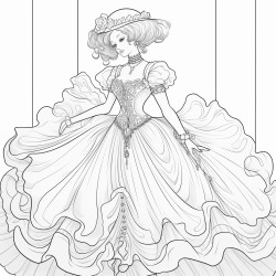 edwardian ball gown