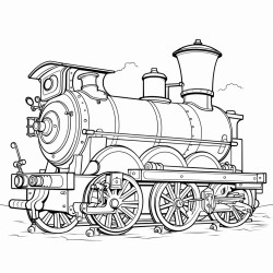 old big railway pump trolley