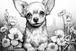 chihuahua with a teckel