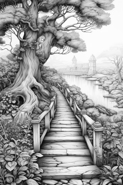 walking in nature