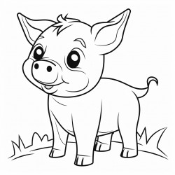 cute pig
