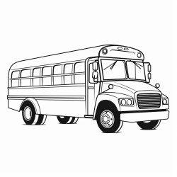 yellow short school bus