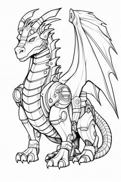steampunk dragon