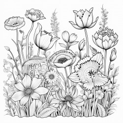 flower garden