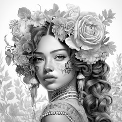 can you give me patterns and flowers of a latina cultra