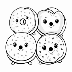 3 cookies and 2 donuts