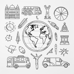 travel themed