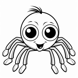 a cute adorable spider