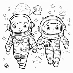 Space exploration and underwater adventure