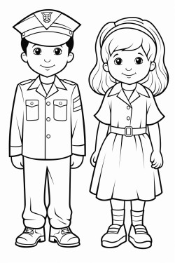 children of military parents