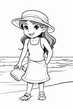 girl of the beach