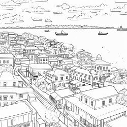 the town of frederiksted stcroix