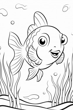 fish under the water