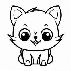 kawaii animal smiling