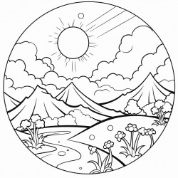 a picture on the story of creation in the bible for 6 and 7 year old year