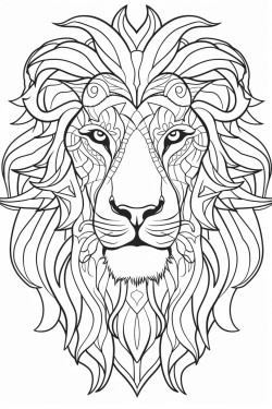 genrate a lion image