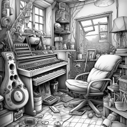 record label music studio