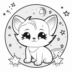cat moon