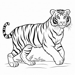 a tiger