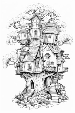 tree shaped house