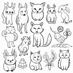 woodland animals
