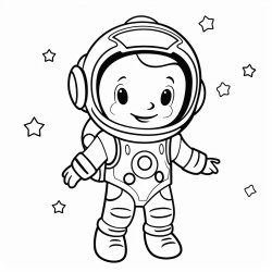 kosmonaut bajkowy dzieci