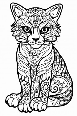 100 animal colouring pages