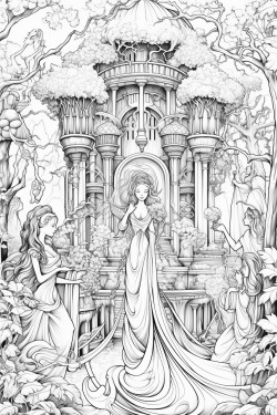 fairy queens court a grand court in the heart of an enchanted forest