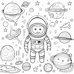 Space exploration and underwater adventure